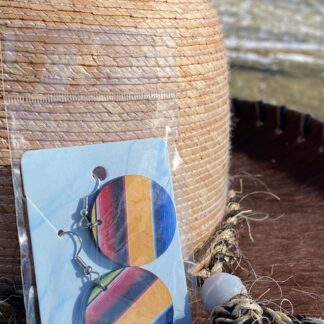 Round Serape Earrings
